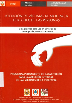 ATENCION DE VICTIMAS DE VIOLENCIA DERECHOS DE LAS PERSONAS